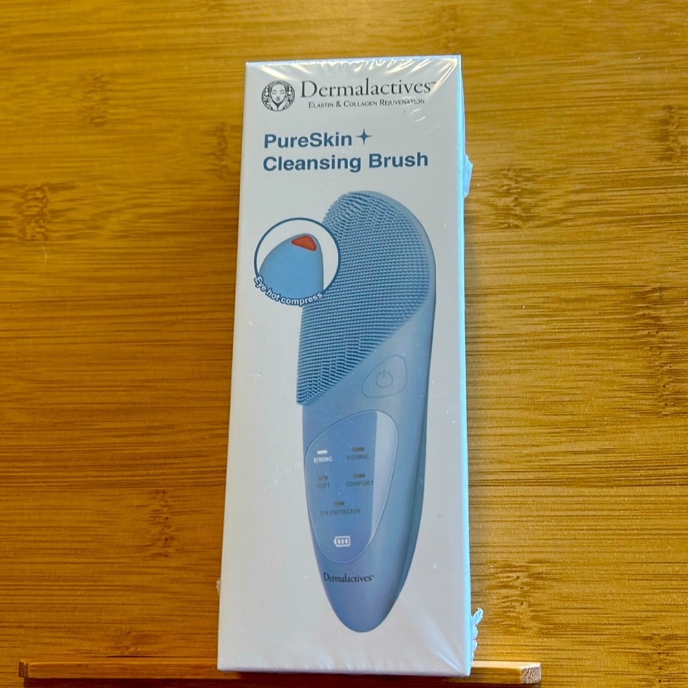 Dermalactives Pureskin Cleansing Brush, BNIB